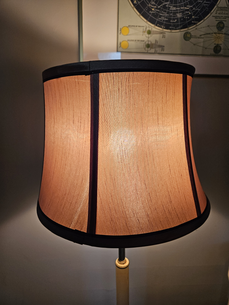 Vintage Floor Lamp with Shade - 51" Height - photo 2