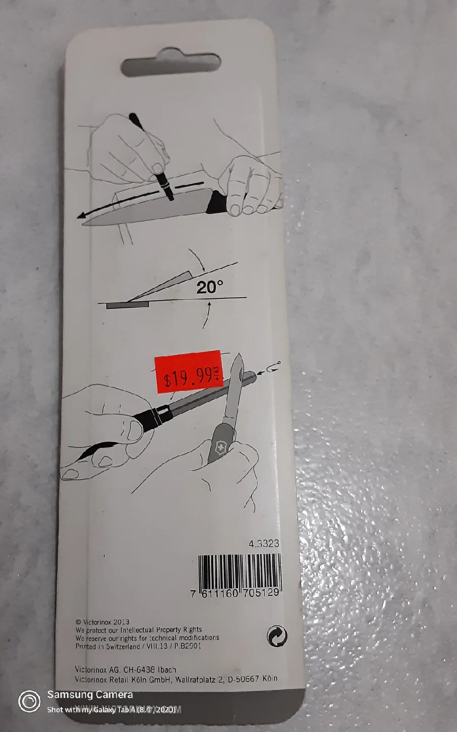 New Victorinox Dual Knife Sharpener made in Switzerland image indicator(3)