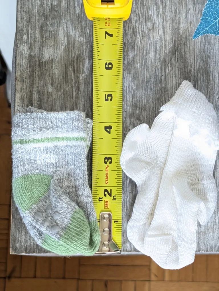 8 Pares Mixed Baby Socks 🥕 image indicator(2)