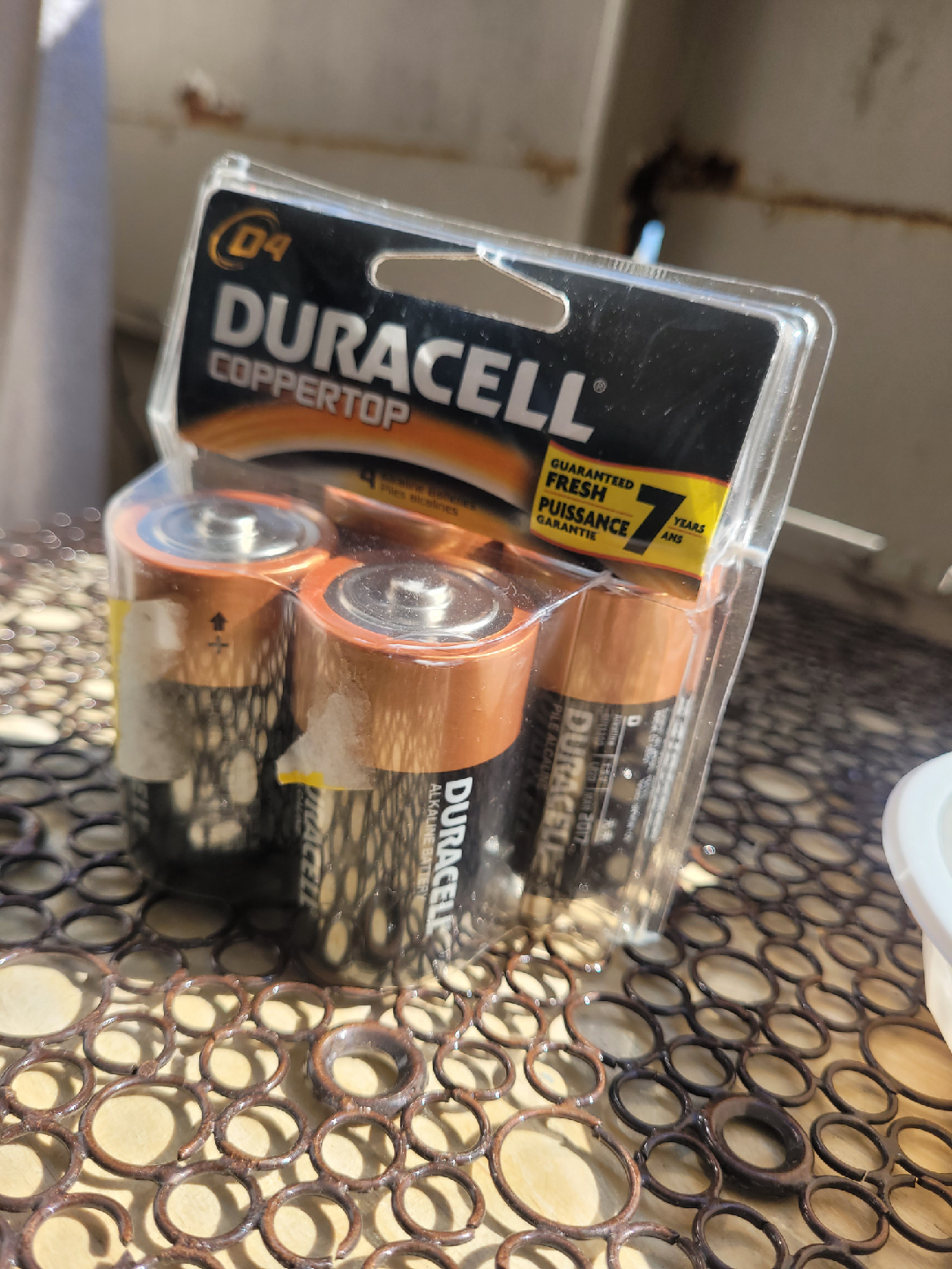 🥕Duracell Coppertop D Batteries (4 pack)