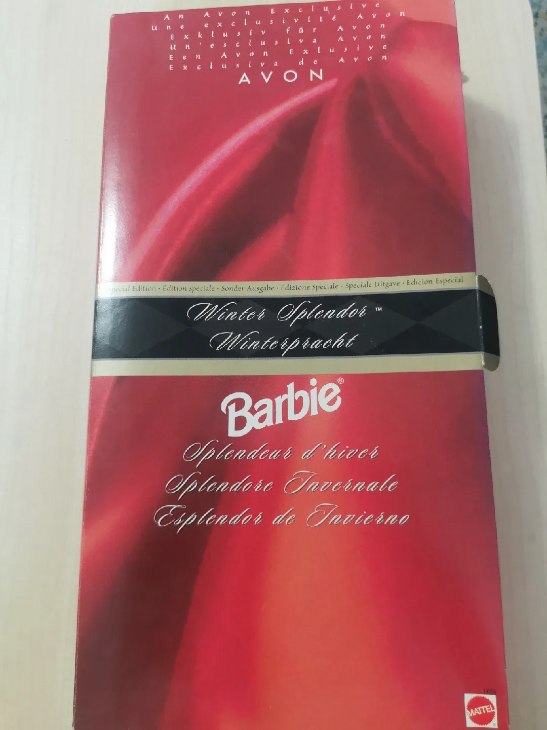 Avon Exclusive Winter Splendor Barbie - New in Box thumbnail
