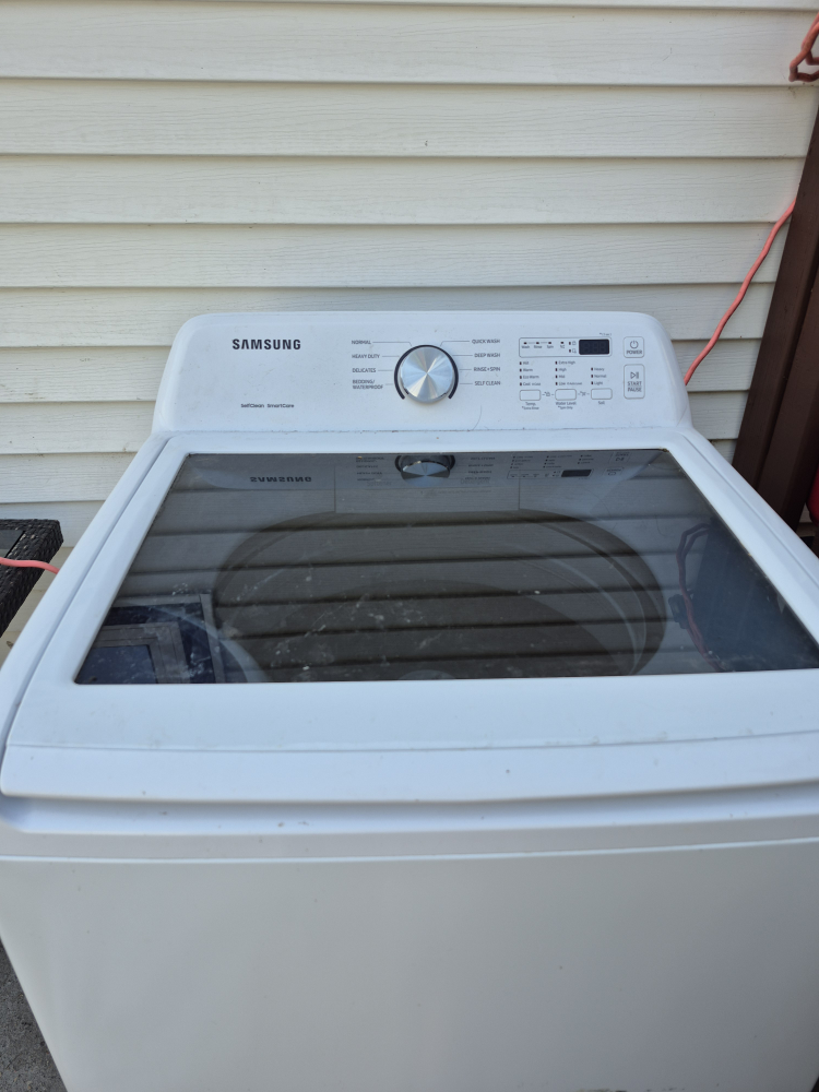 Samsung Top Load Washer - White