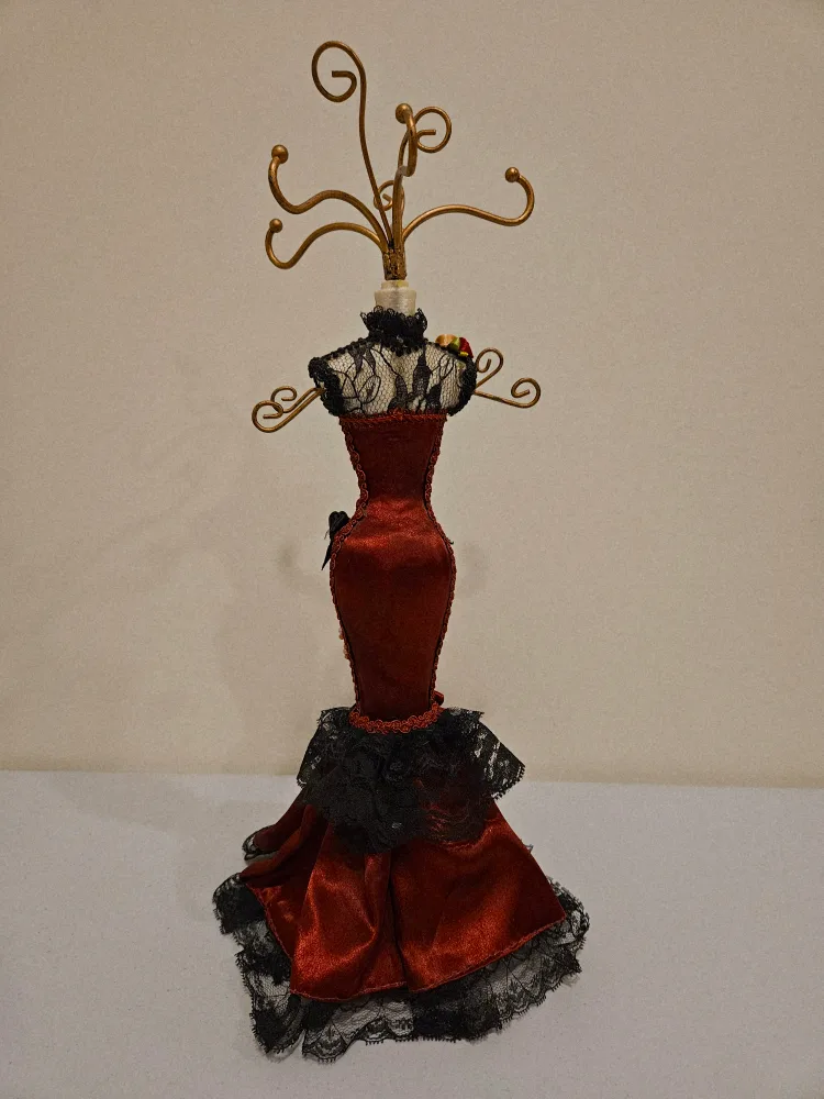 Vintage Jewelry Stand | Decorative Dress Form Figurine image indicator(2)