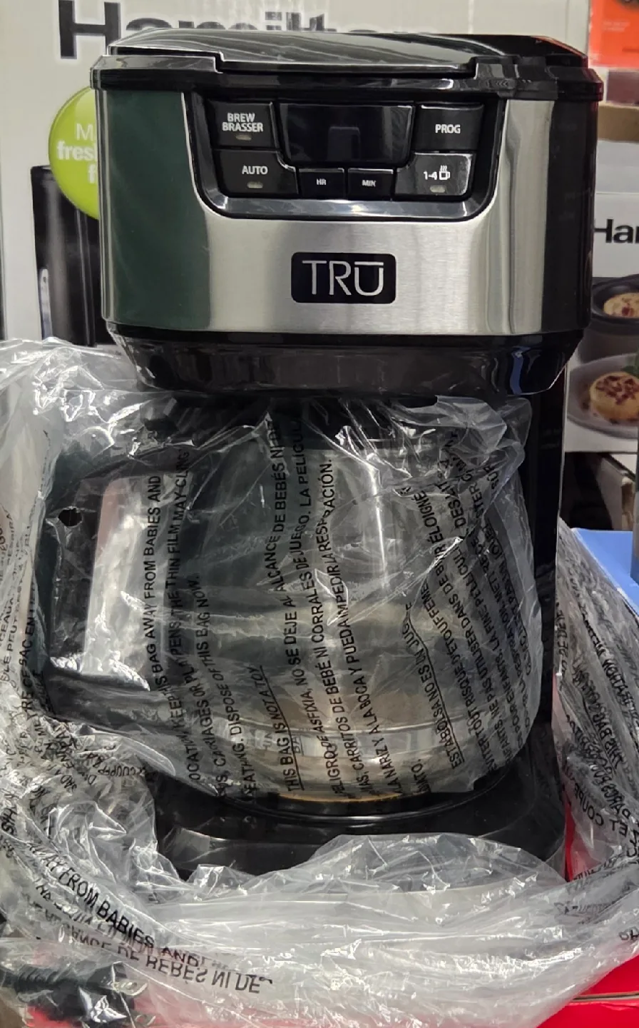 TRU Programmable 12 Cup Coffee Maker - New image indicator(2)