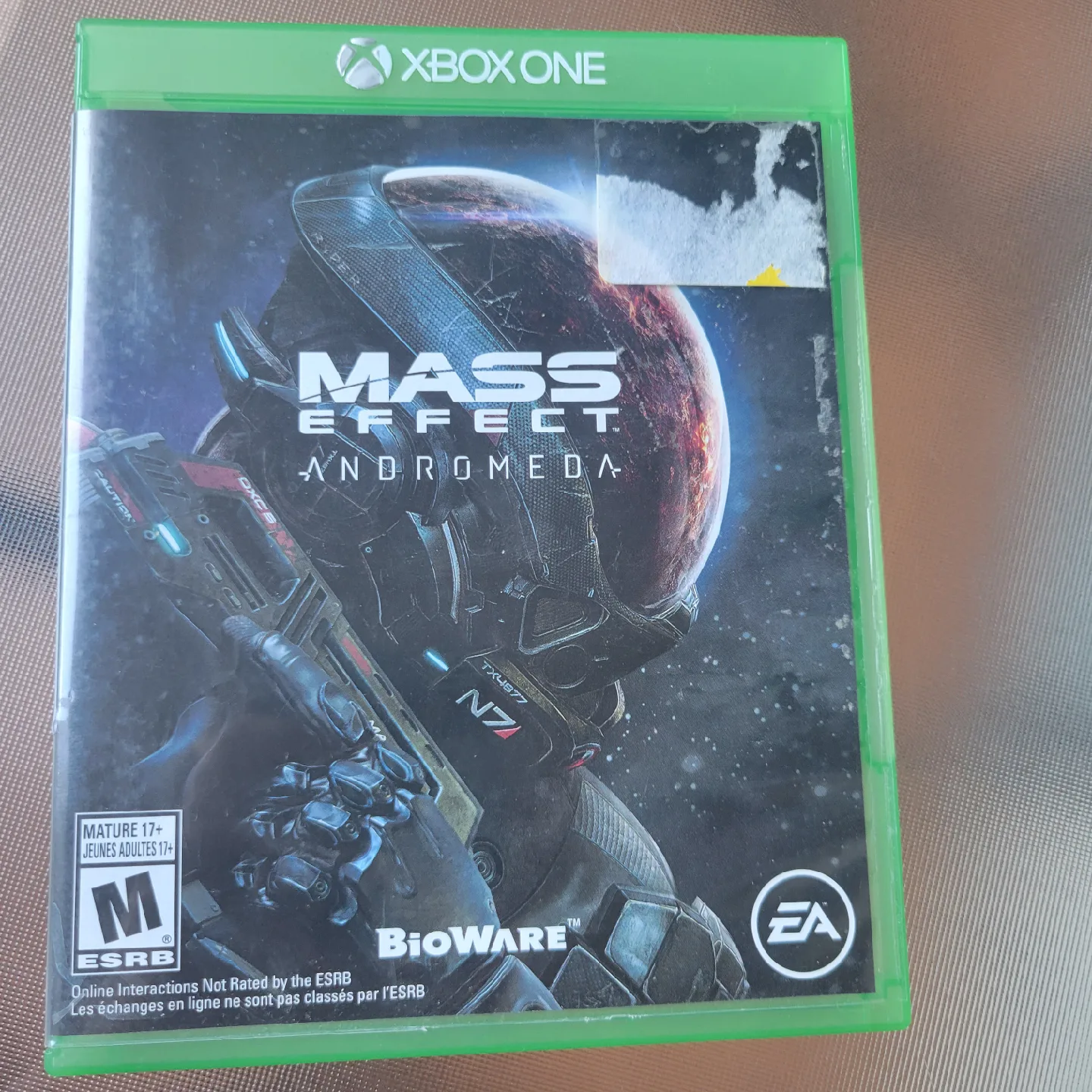 Mass Effect Andromeda Xbox One Game thumbnail