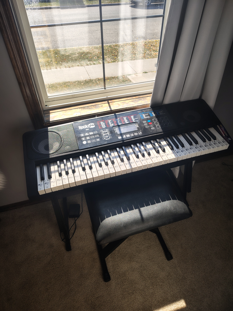 RockJam Keyboard with Stand & Bench