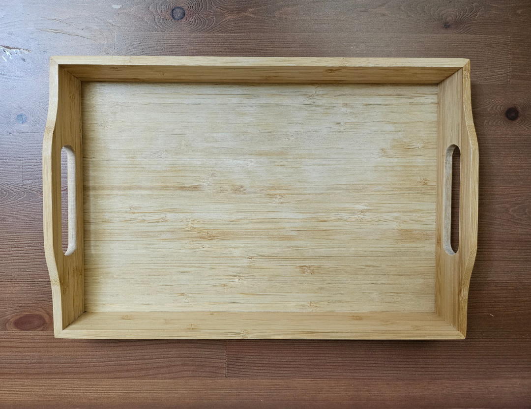 IKEA FRUKTSKAL Bamboo Tray (14x9")