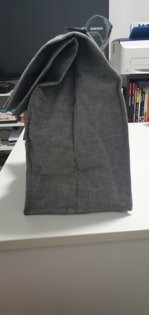 Gray Insulated Lunch Bag Tote - photo 4