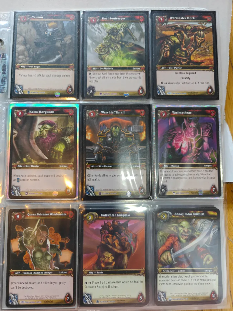 World of Warcraft TCG Cards (Horde) image indicator(6)