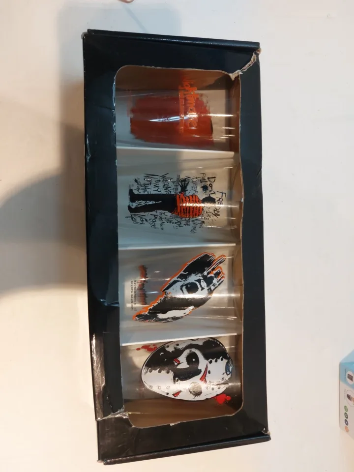 ICUP Horror Movie Glass Set - New in Box! image indicator(2)