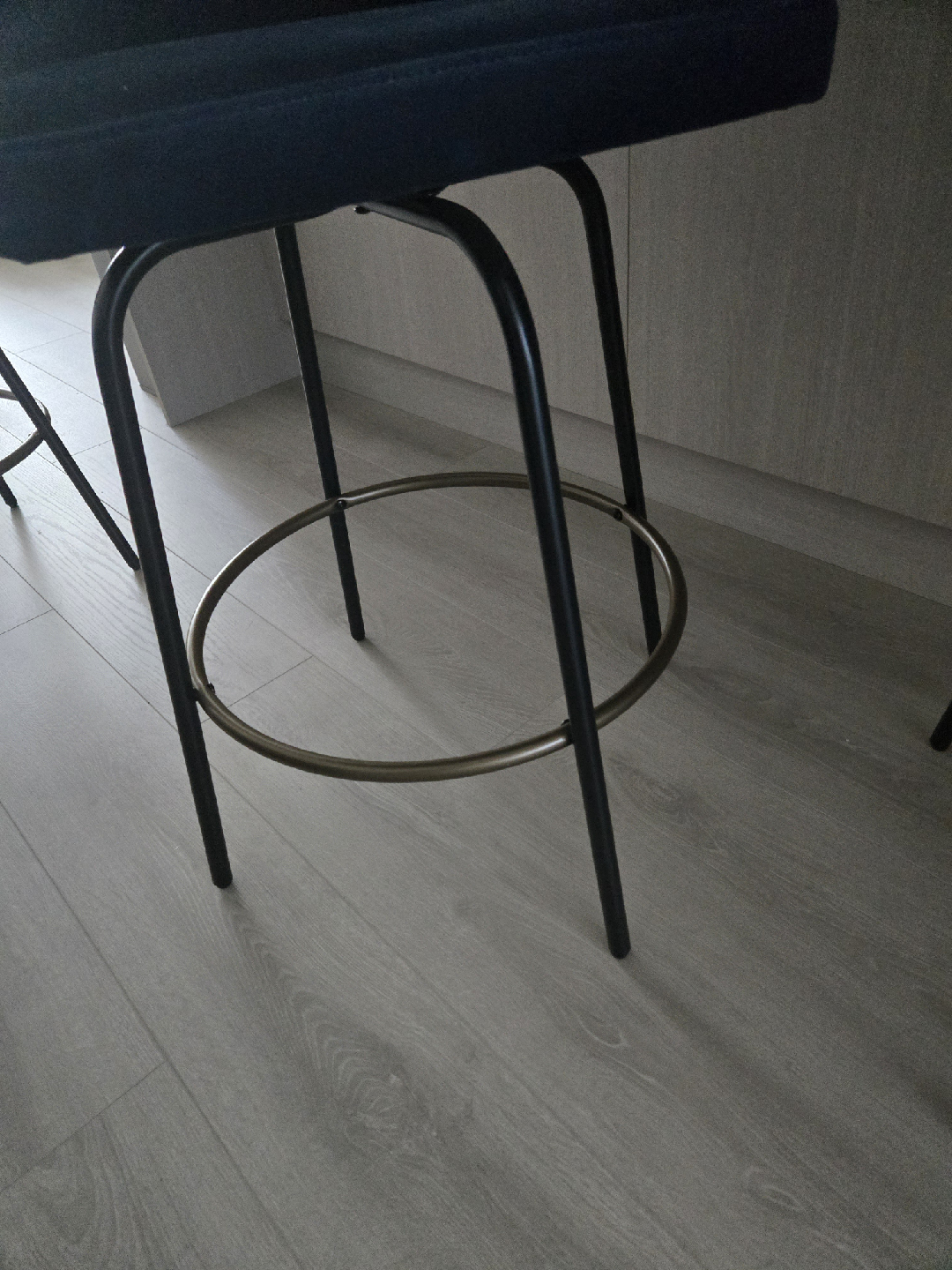 Navy Blue Bar Stools - Set of 4 - photo 2