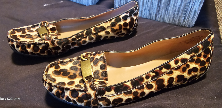 Nine West Leopard Print Loafers - Size 8 - photo 4