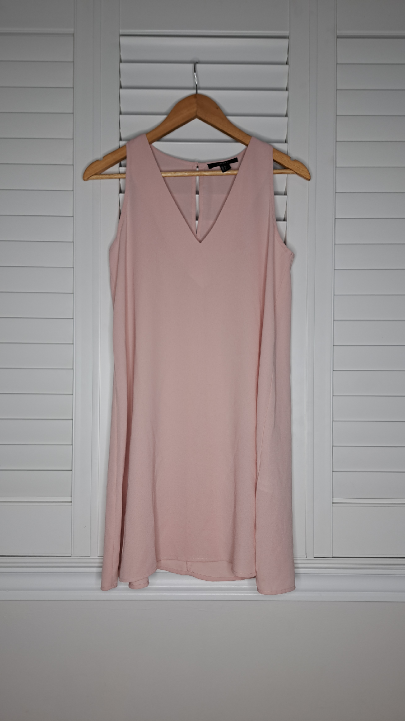 Forever 21 Pink Sleeveless Dress - Size S