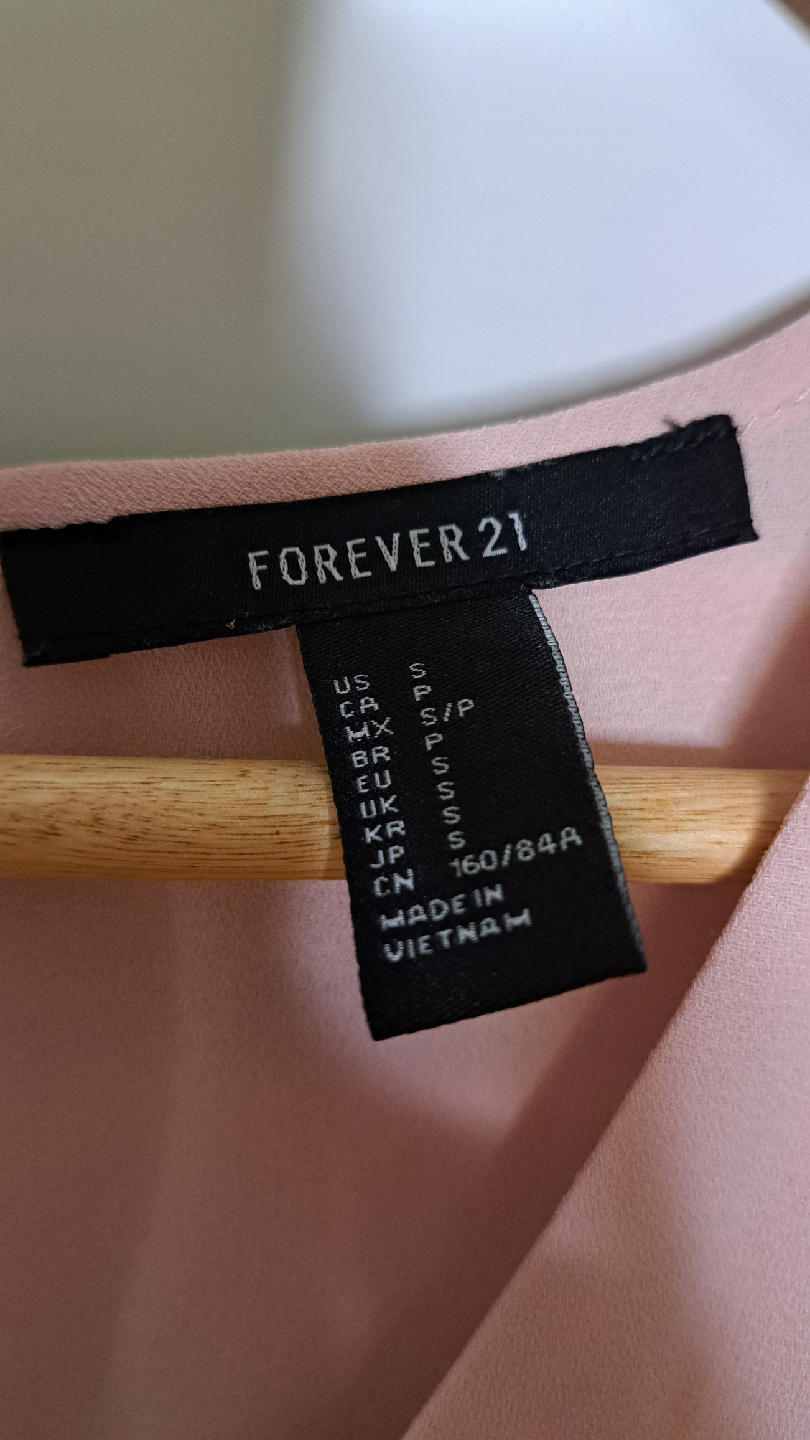 Forever 21 Pink Sleeveless Dress - Size S - photo 4