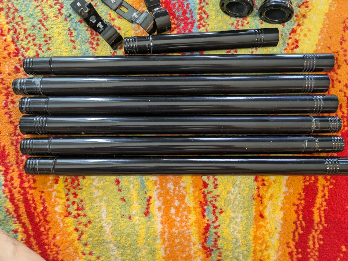 Black Curtain Rod Set image indicator(2)