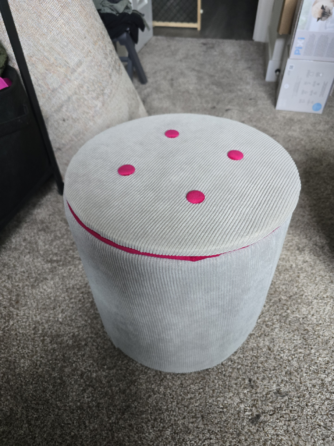 small storage stool