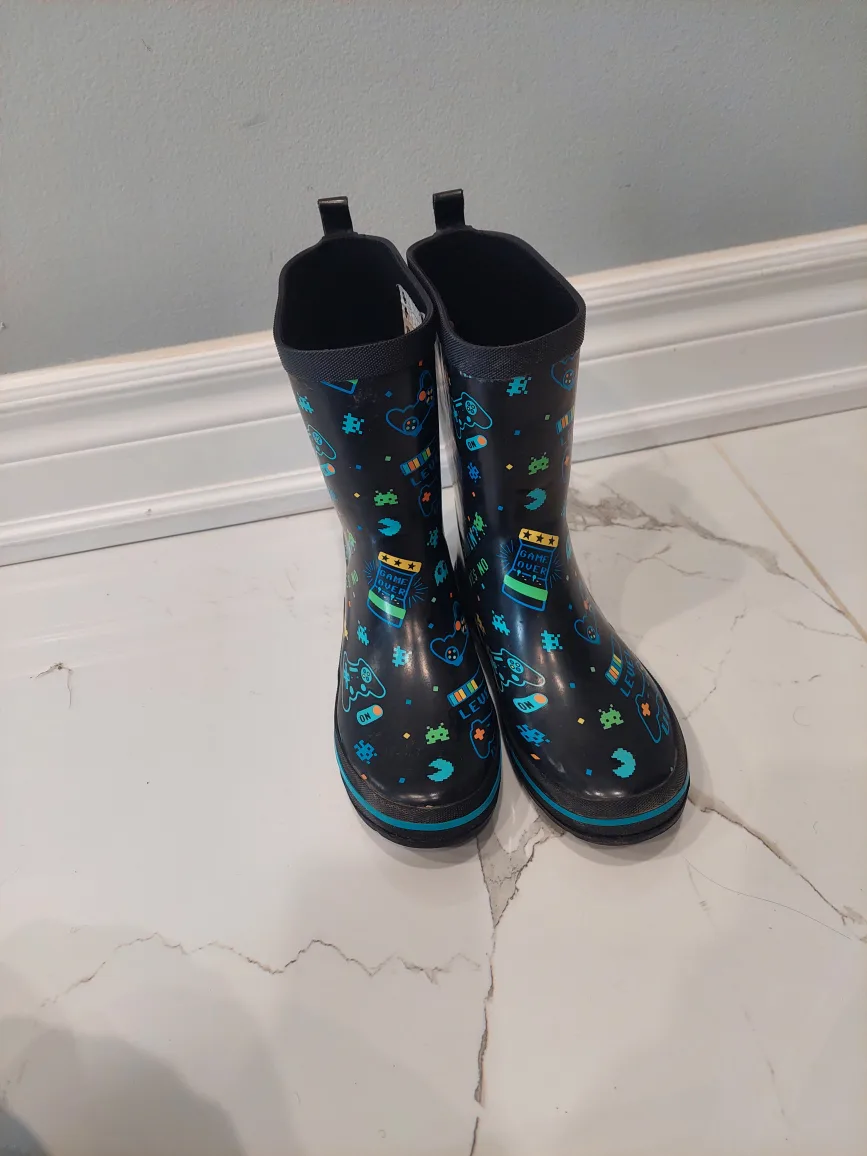 Gamer Rain Boots - Size 2 thumbnail