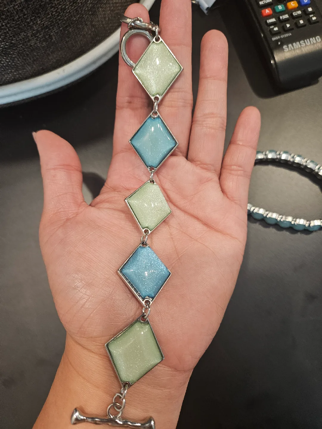 Bracelet Set - Blue & Silver image indicator(3)