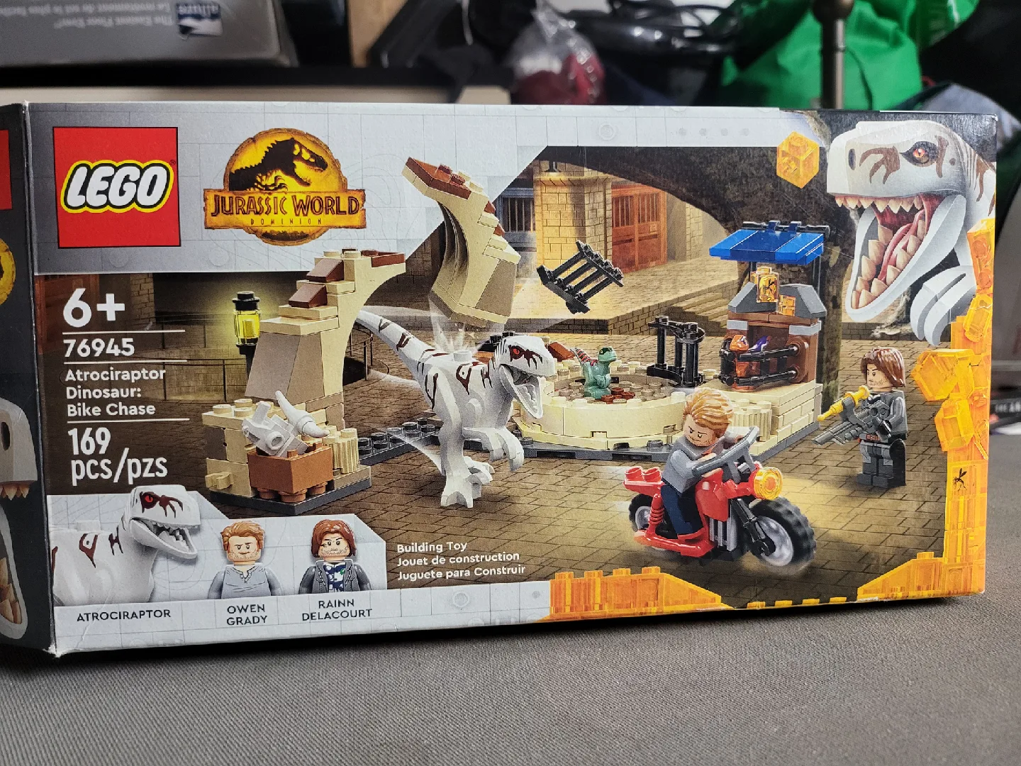 BOX AND INSTRUCTION BOOK ONLY. LEGO thumbnail