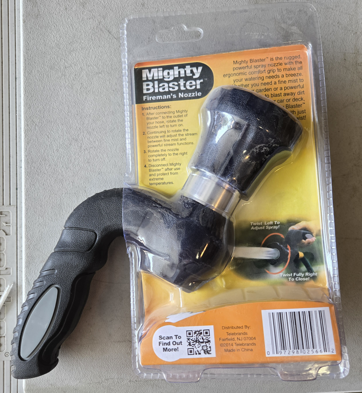 New Mighty Blaster Spray Fireman’s Nozzle - photo 3