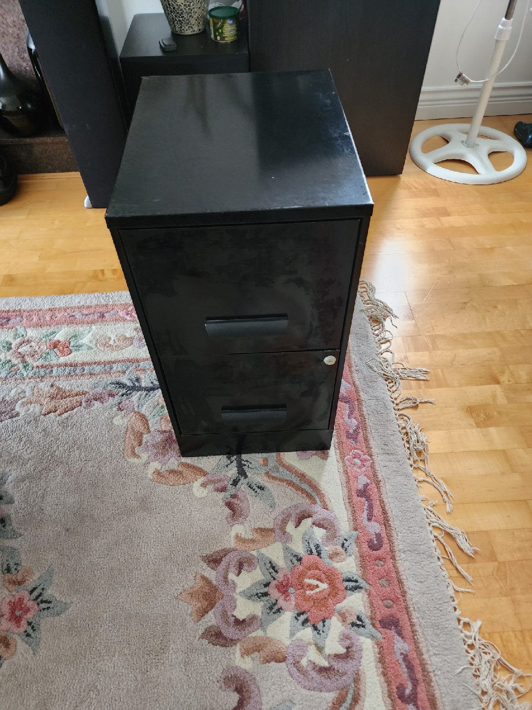 Black Filing Cabinet