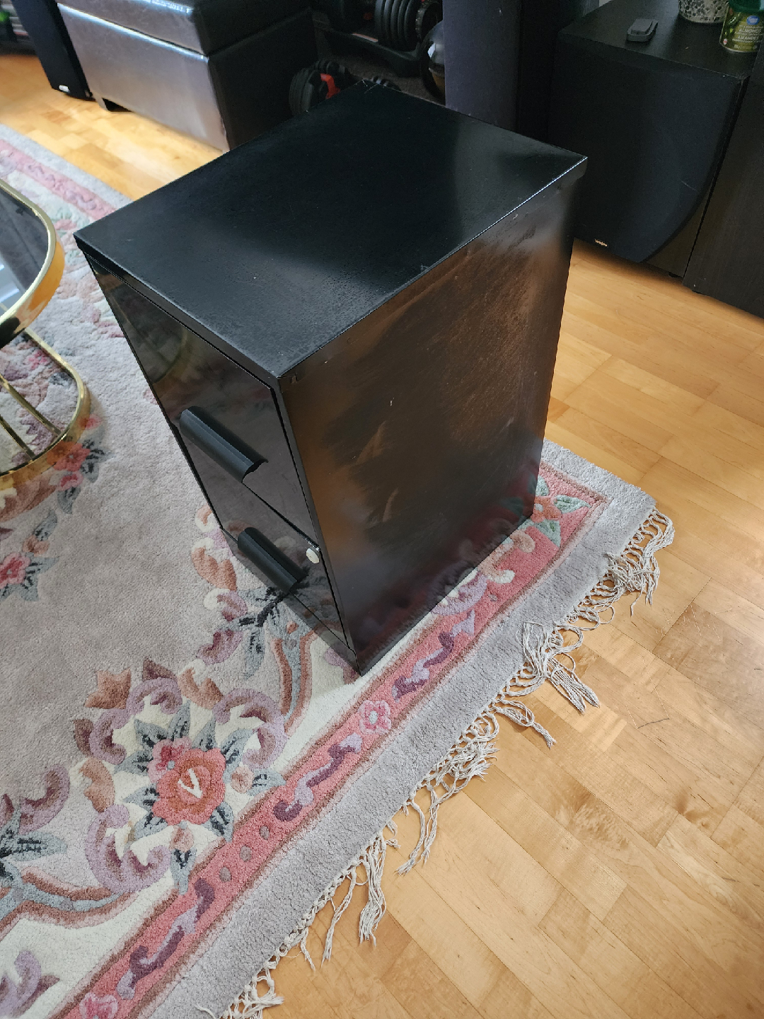 Black Filing Cabinet - photo 3