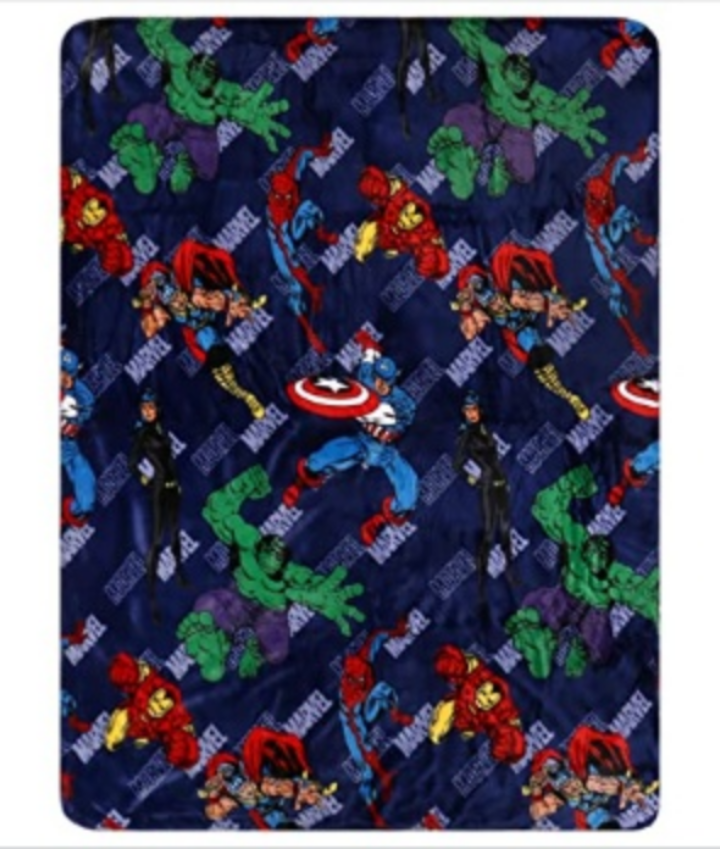 Marvel Avengers super soft Sherpa  Throw Blanket 120cm X 150cm