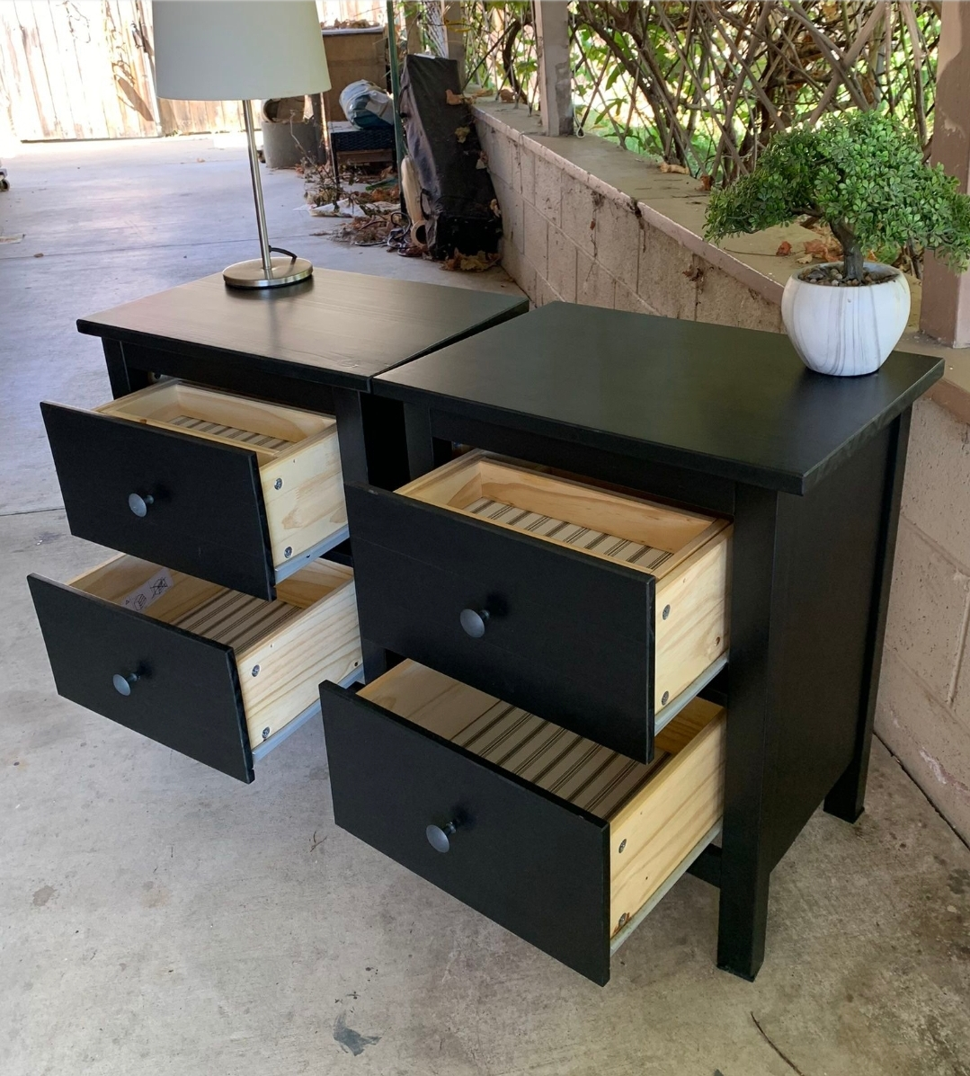 ikea big dresser and 2 night  stands - photo 2