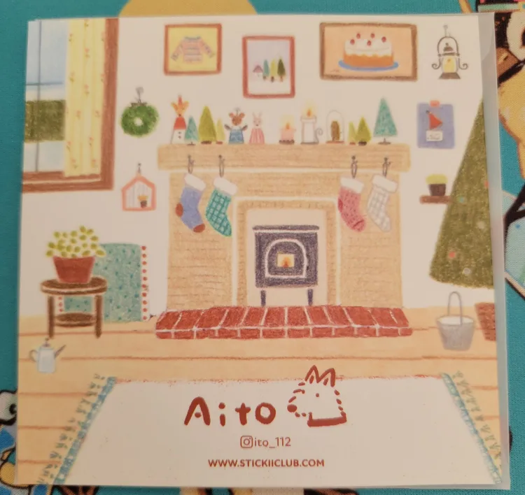 🥕 Stickii Club Small Cute Cards (3 total) image indicator(5)