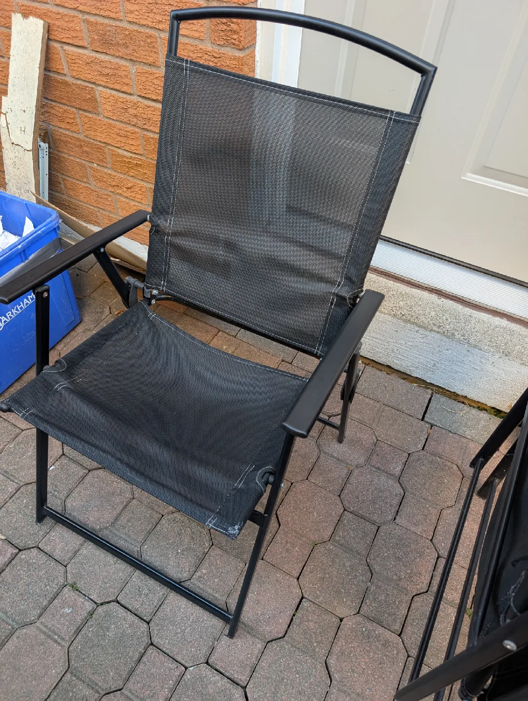 Folding Camping Chair - Black image indicator(2)