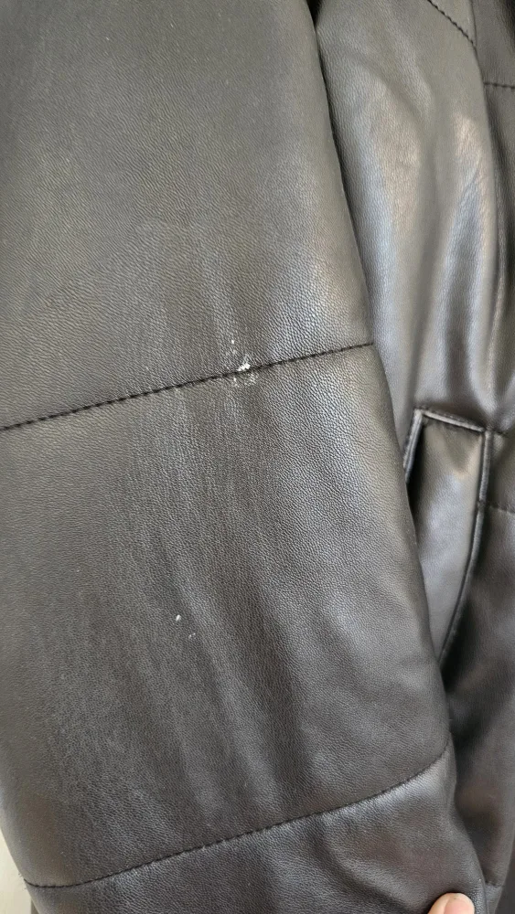 Liv & Lottie Black Puffer Jacket - Size 12 image indicator(6)