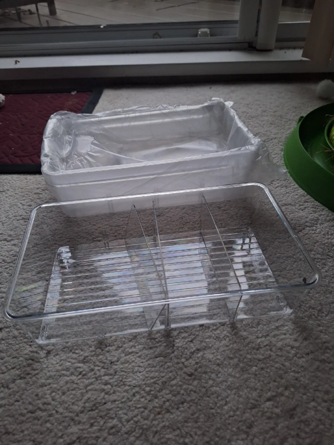 NEW Clear Stackable Organizer Bins thumbnail