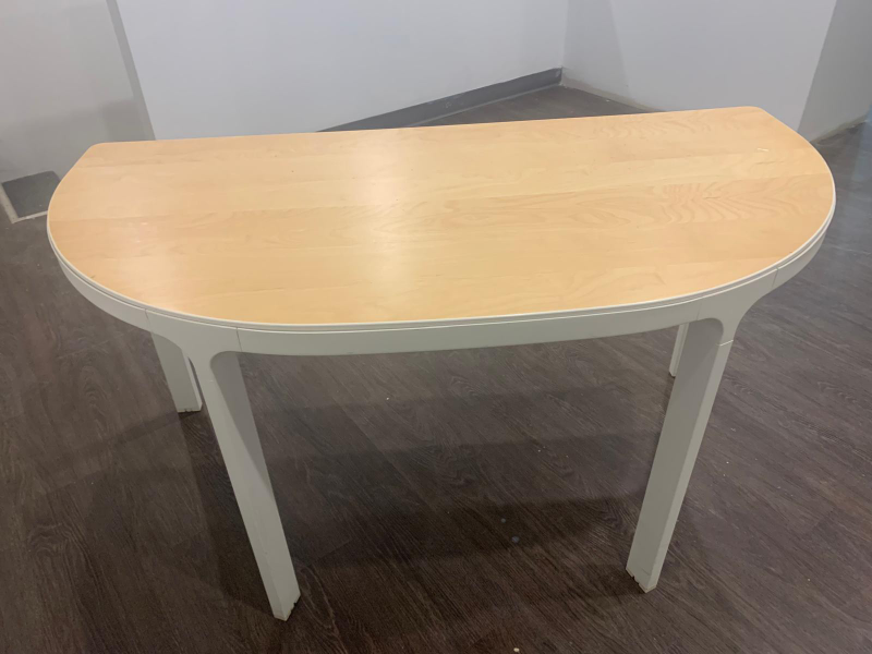 IKEA Bekant Half-Moon Desk - 55 1/8" - photo 5