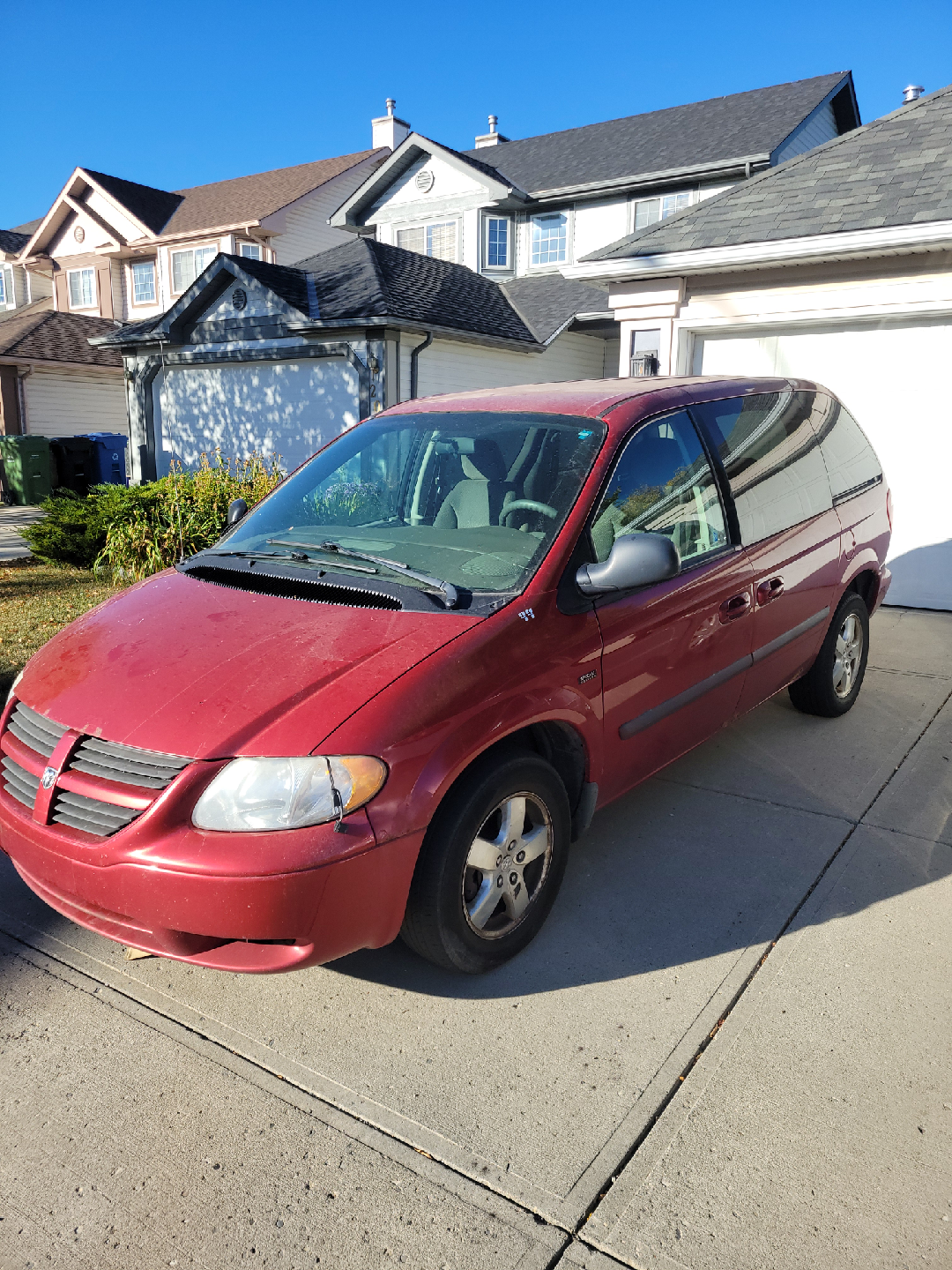 Dodge Grand Caravan - Red Minivan