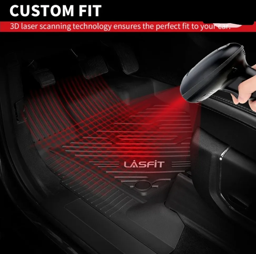 LASFIT Floor Mats for Ford Bronco Sport 2021-2025 – All-Weather image indicator(9)