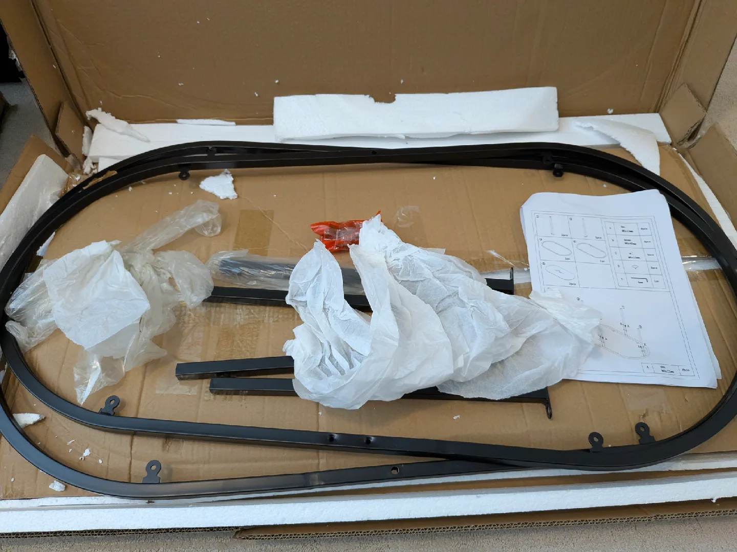 Wolawu Black Glass Coffee Table image indicator(7)