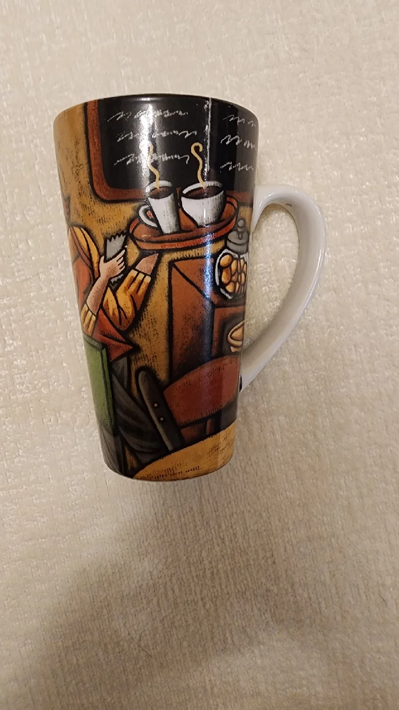 Tall Decorative Coffee Mug image indicator(3)