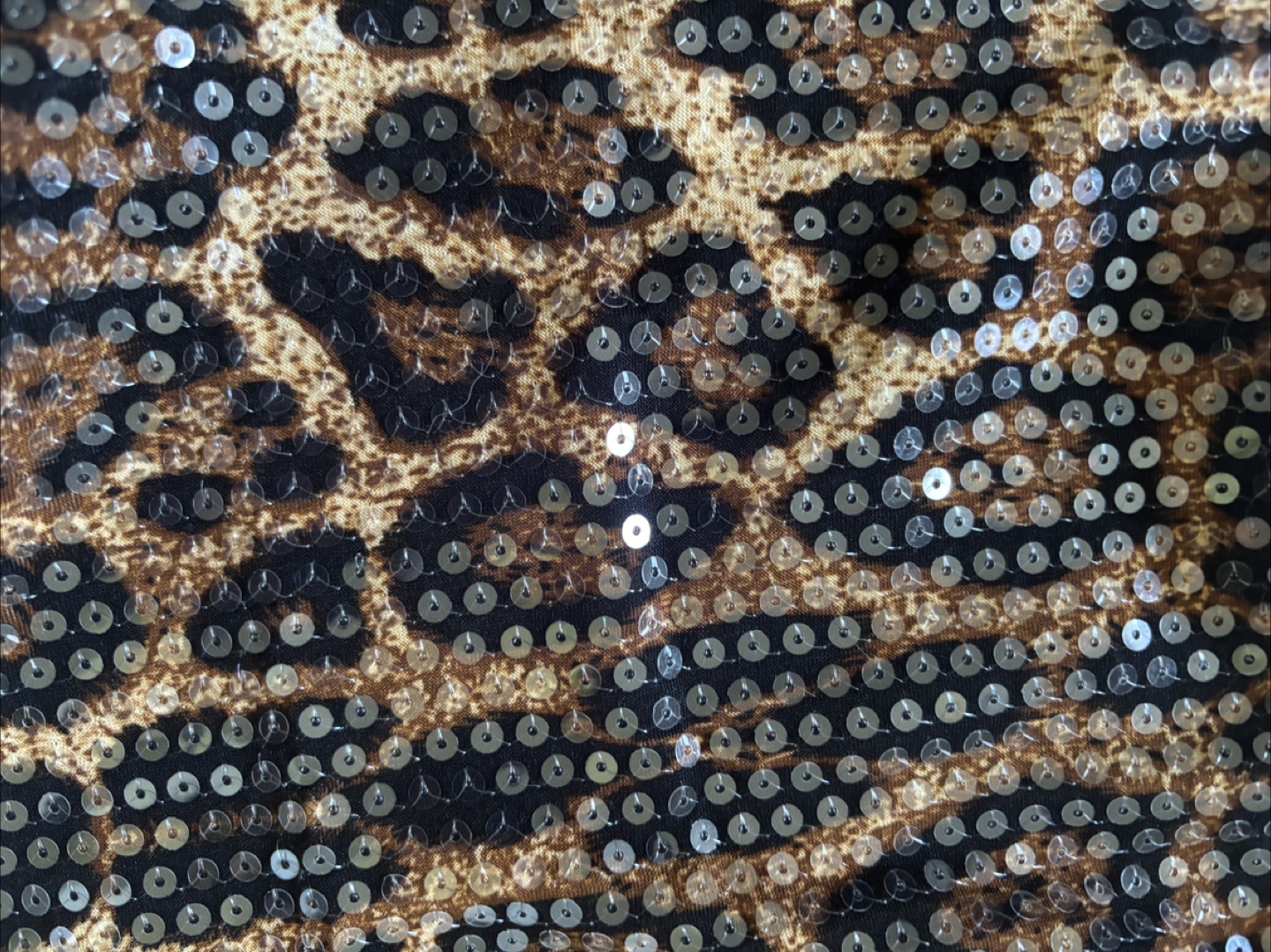 Leopard Sequin Shorts - photo 3