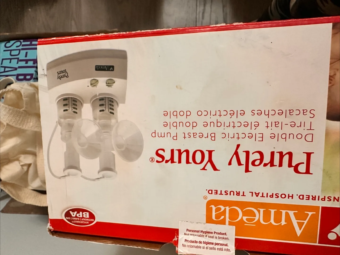 Ameda Purely Yours Double Electric Breast Pump thumbnail