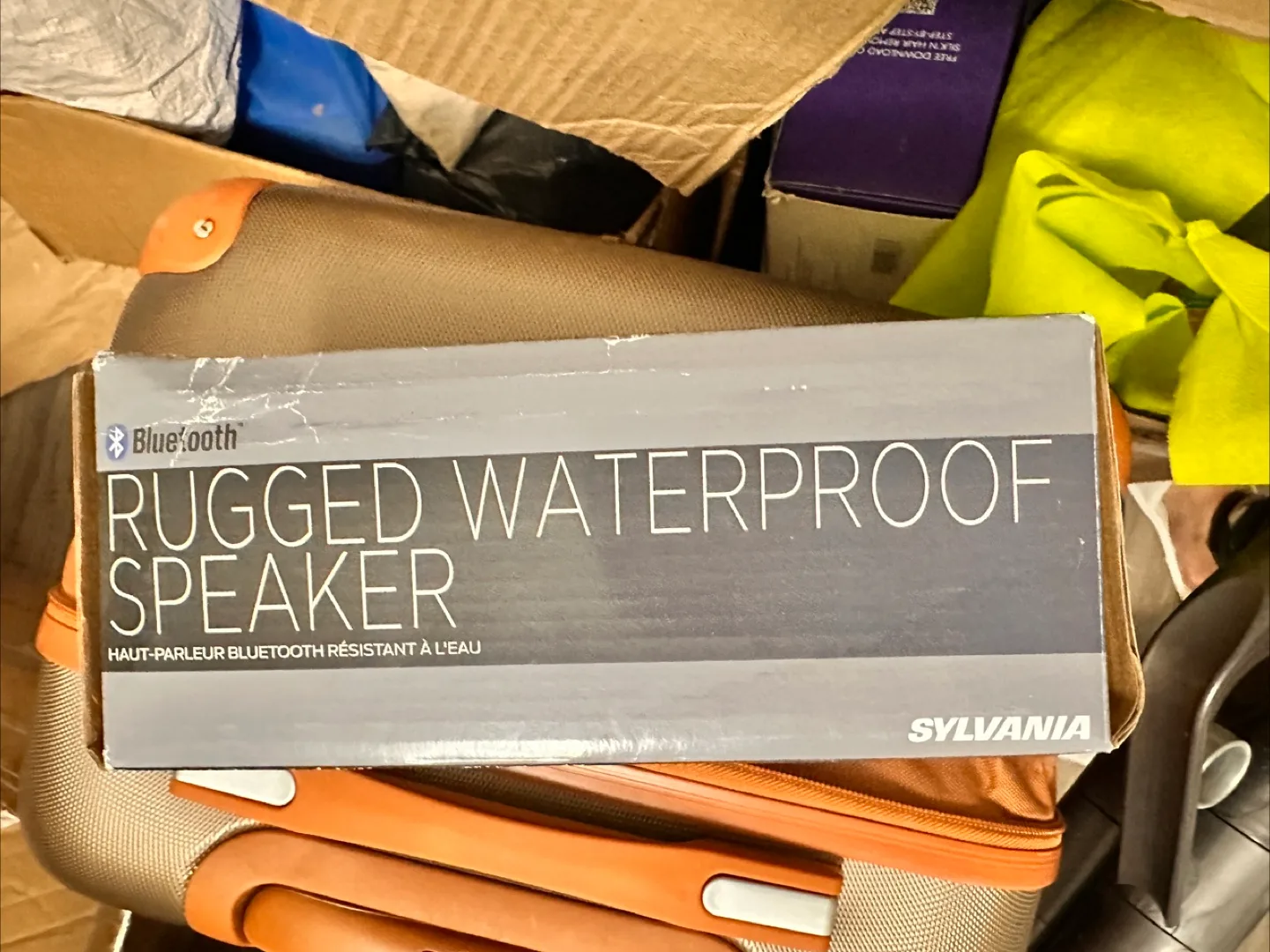 Sylvania Rugged Waterproof Bluetooth Speaker - New image indicator(2)