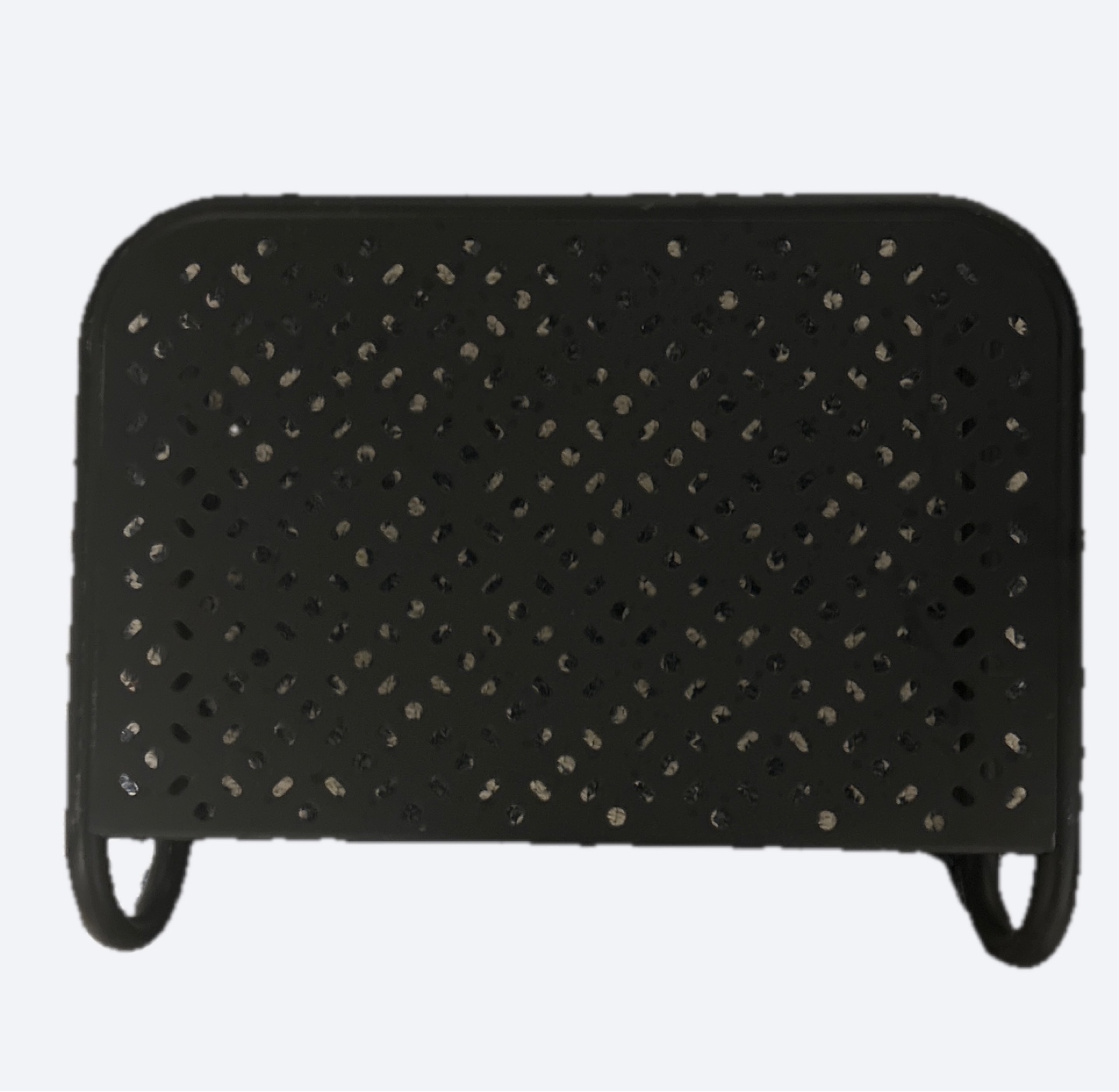 Black Metal Computer Rest
