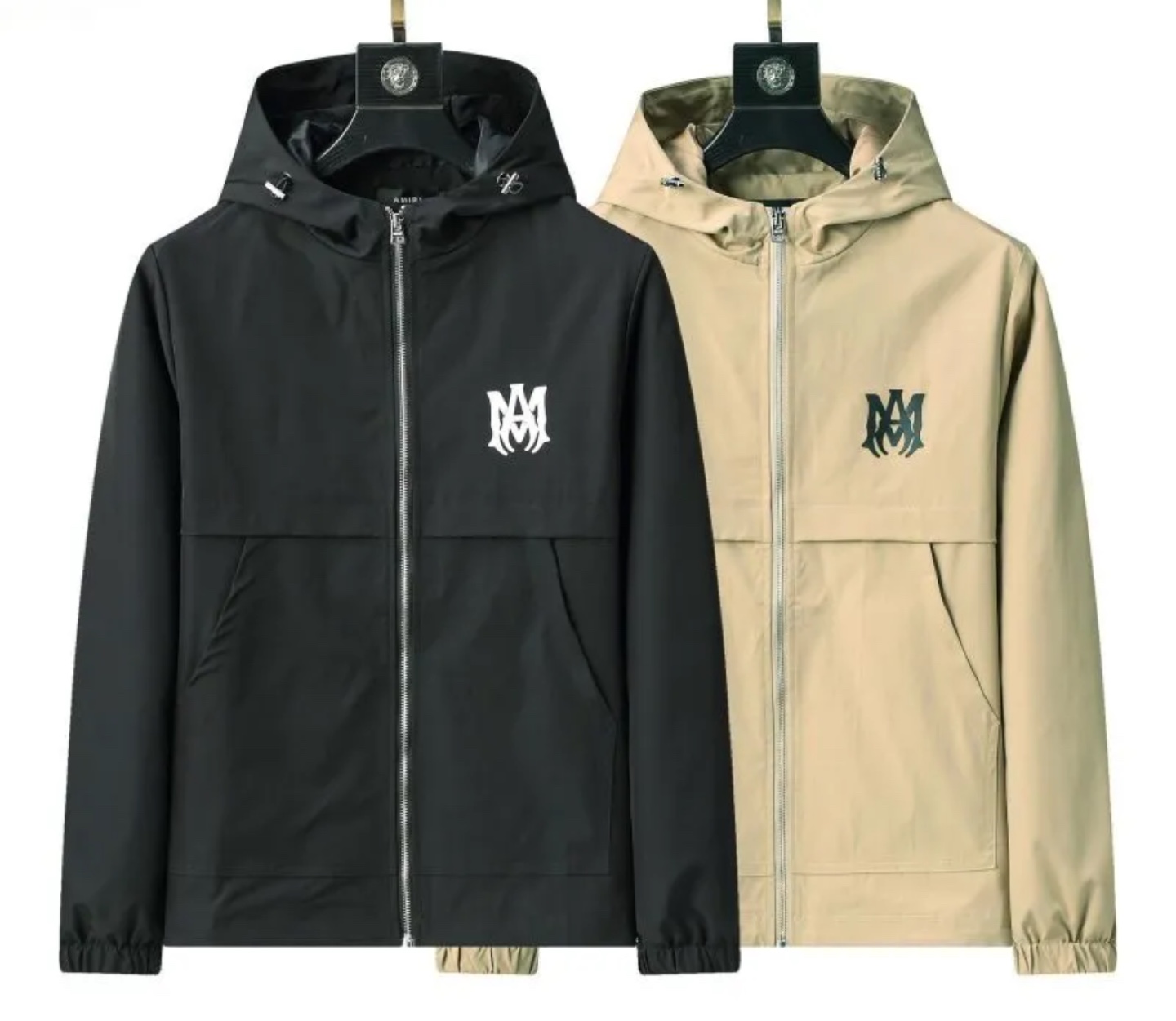 AMIRI Black Windbreaker Jacket - photo 3