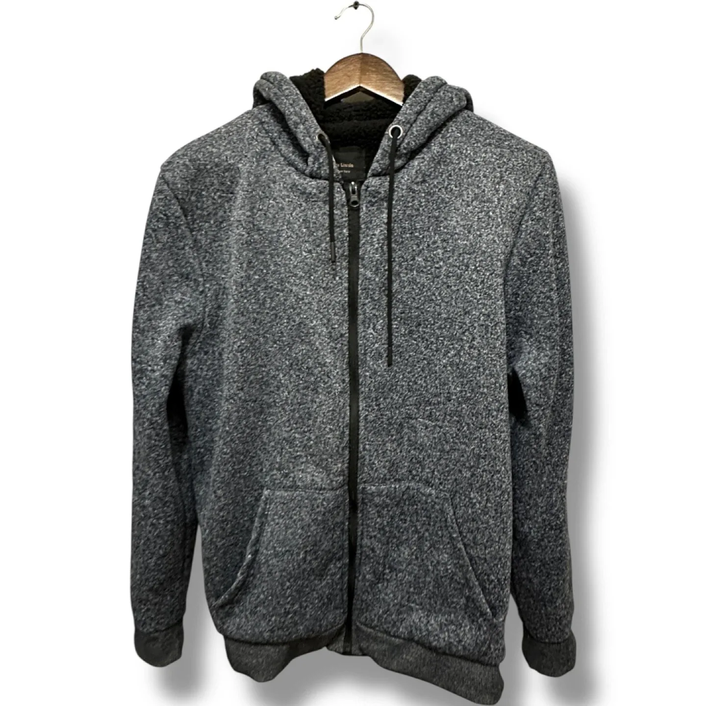Six Lincoln New York Men’s Sherpa Lined Hoodie - Size M thumbnail