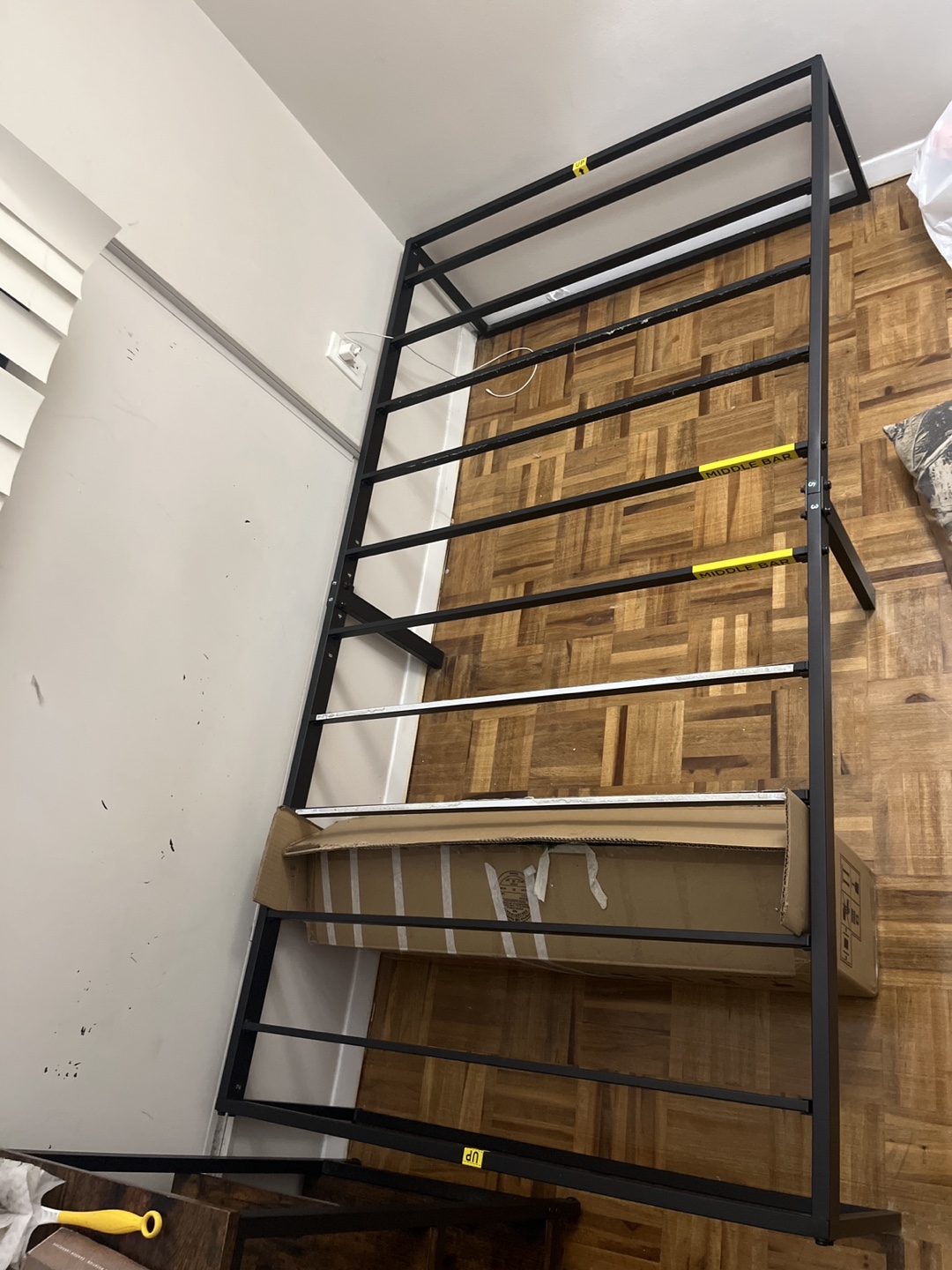 Metal Bed Frame - Black
