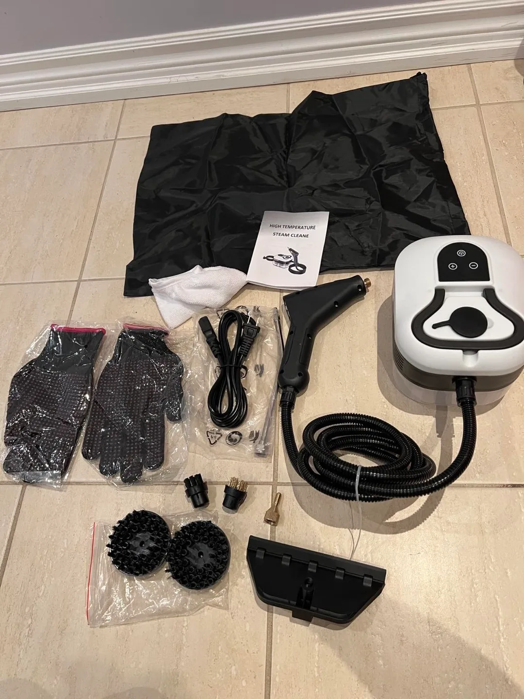 Steam Cleaner with Attachments thumbnail
