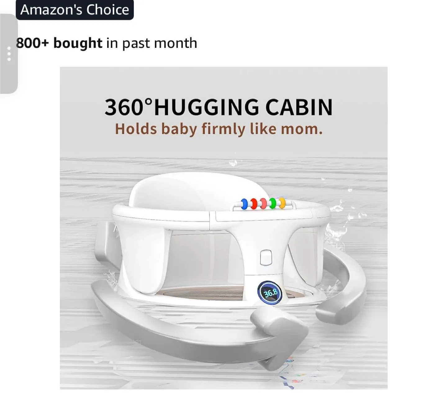 Baby Bath Seat 0-12 Months image indicator(4)