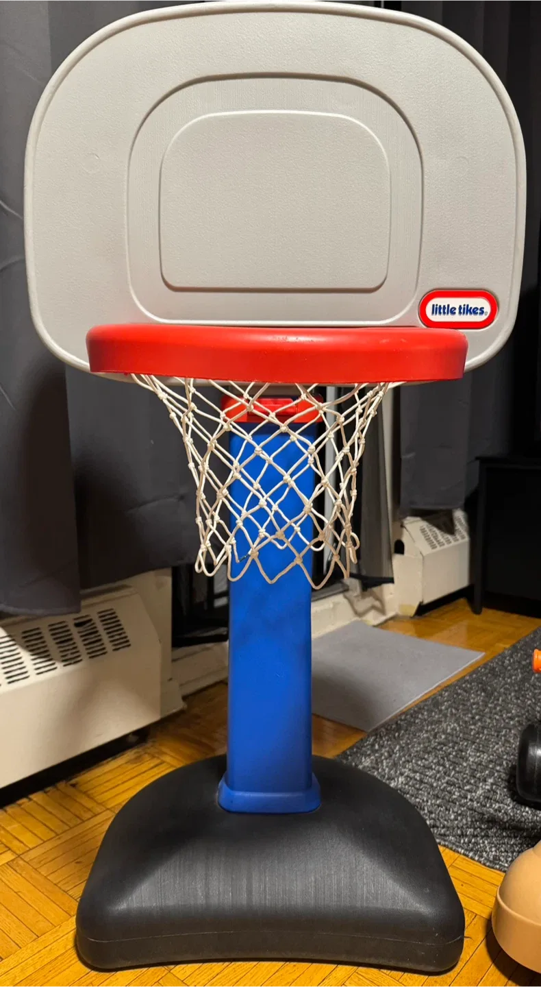 Little Tikes basketball hoop thumbnail