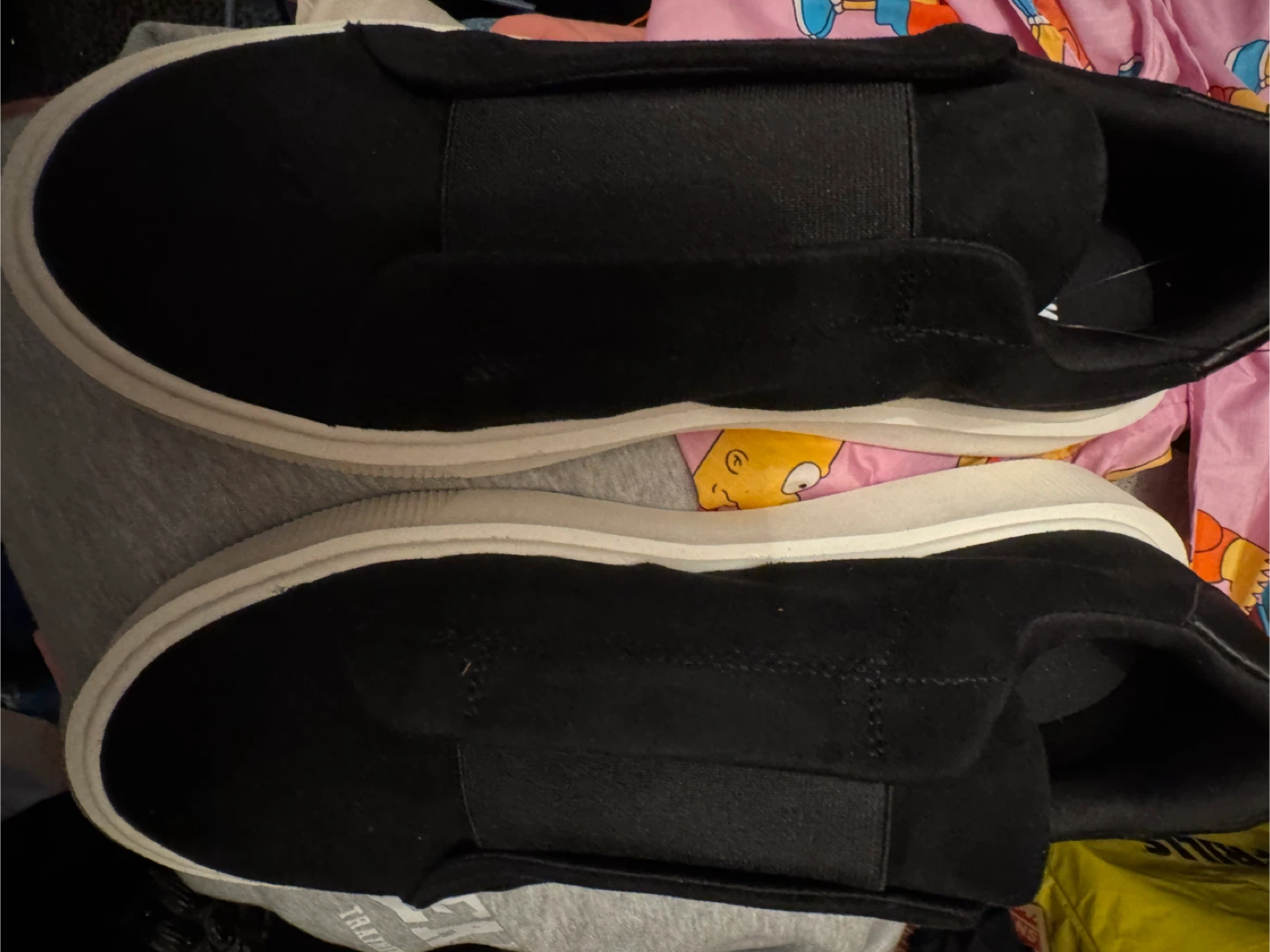 H&M Black Slip-on Shoes Size 44(11)/ US 10.5