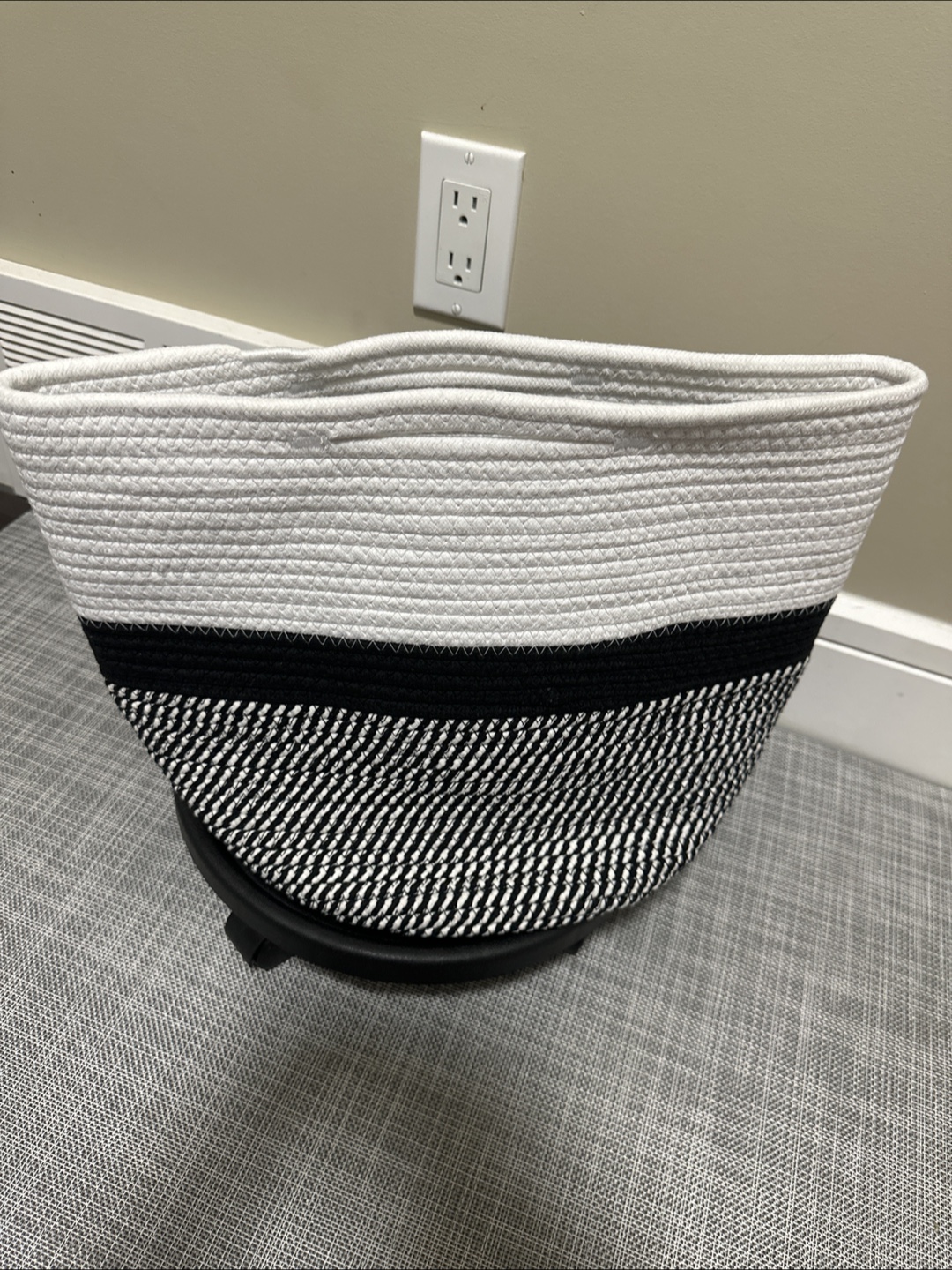 Rope Storage Basket with Rolling Plant Stand - photo 2