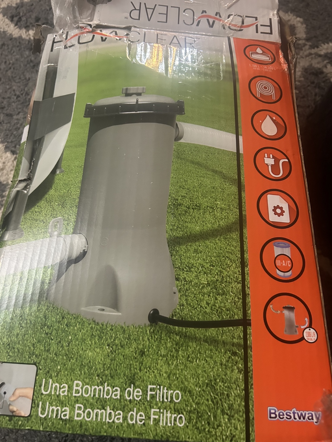 New Flowclear Filter Pump for Pools - photo 2